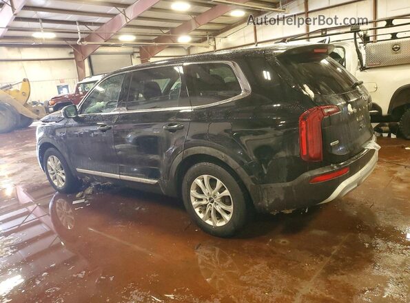 5XYP2DHC6MG126751 2021 KIA TELLURIDE Black უკანა მარცხენა