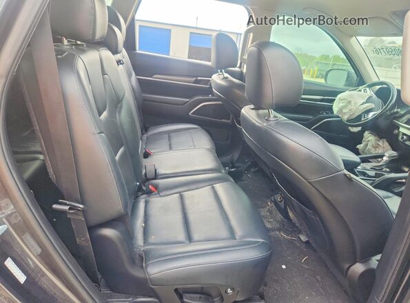 5XYP2DHC8LG048410 2020 KIA TELLURIDE Gray Vista de los asientos traseros