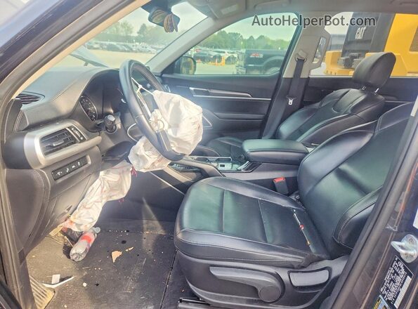 5XYP2DHC8LG048410 2020 KIA TELLURIDE Gray Vista interior delantera