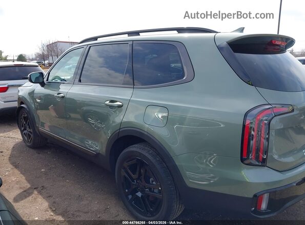 5XYP3DGC1SG634962 2025 KIA TELLURIDE Green 360 interior view