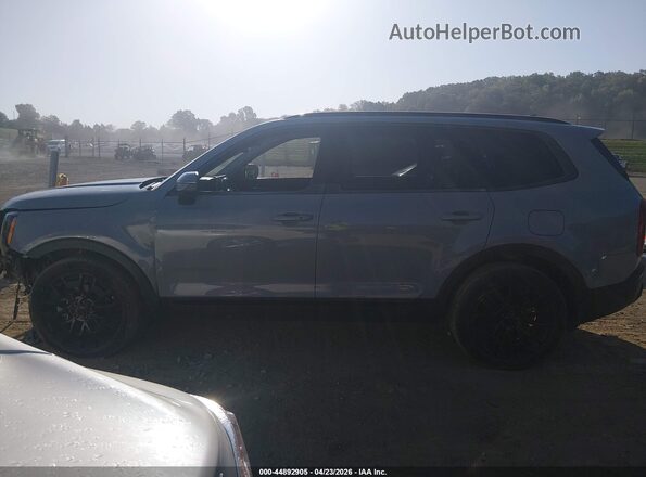 5XYP3DHC2MG129076 2021 KIA TELLURIDE Gray Սալոնի 360 աստիճան տեսք