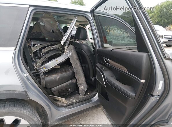 5XYP3DHC3LG080372 2020 KIA TELLURIDE Light Blue Vista de la etiqueta del VIN