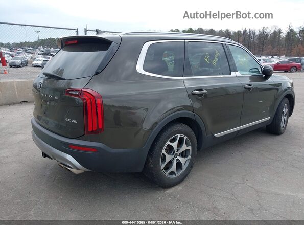 5XYP3DHC5LG052072 2020 KIA TELLURIDE Brown Rear right