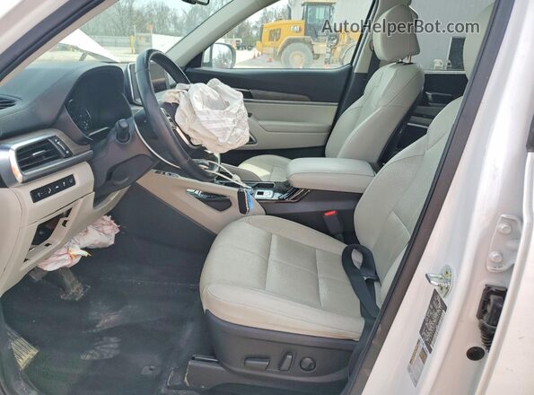 5XYP3DHC9NG297931 2022 KIA TELLURIDE White Vista interior delantera