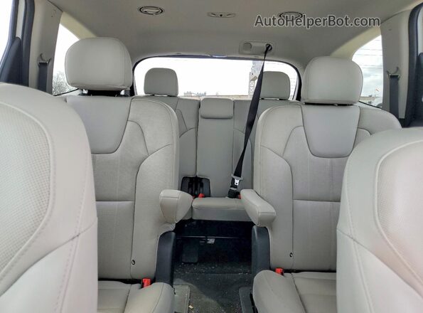5XYP3DHC9NG297931 2022 KIA TELLURIDE White Vista de los asientos traseros