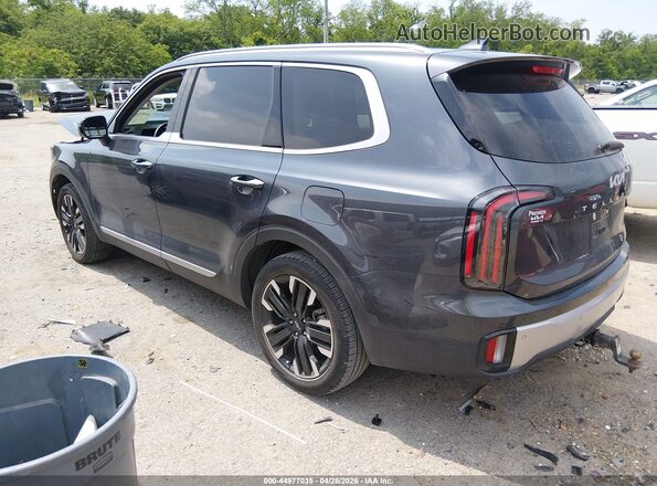 5XYP54GC2RG440056 2024 KIA TELLURIDE Gray Rear left
