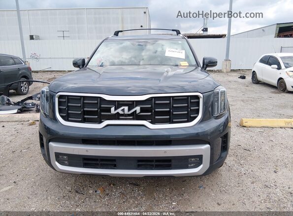 5XYP54GC9RG549176 2024 KIA TELLURIDE Gray Rear interior view