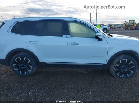 5XYP54GCXRG429676 2024 KIA TELLURIDE White Vista interior trasera