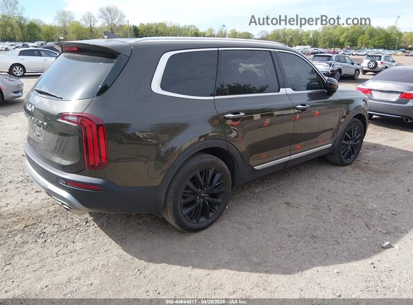 5XYP54HC1NG208976 2022 KIA TELLURIDE Зеленый 
