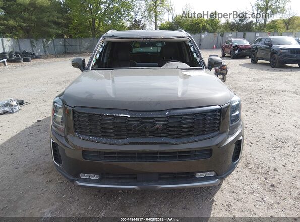 5XYP54HC1NG208976 2022 KIA TELLURIDE Зеленый 