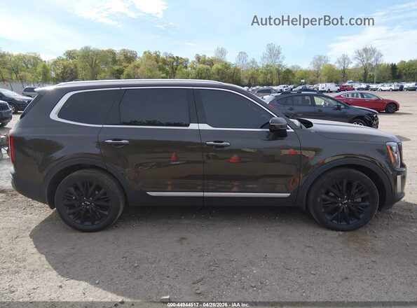 5XYP54HC1NG208976 2022 KIA TELLURIDE Зеленый 