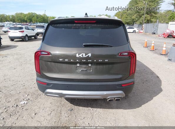 5XYP54HC1NG208976 2022 KIA TELLURIDE Зеленый 
