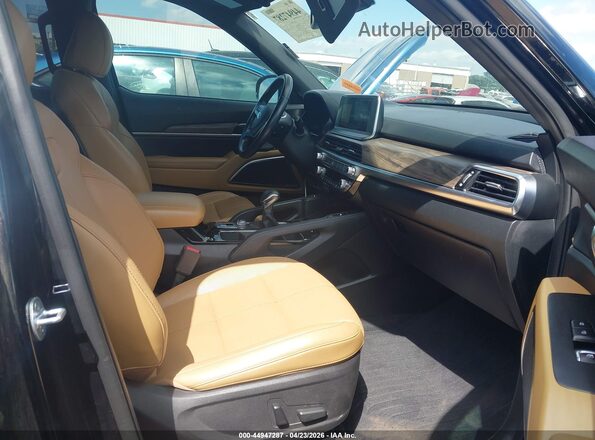 5XYP54HC3LG033143 2020 KIA TELLURIDE Черный Вид салона спереди
