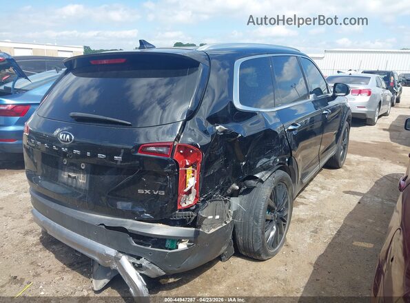 5XYP54HC3LG033143 2020 KIA TELLURIDE Черный Задняя правая четверть