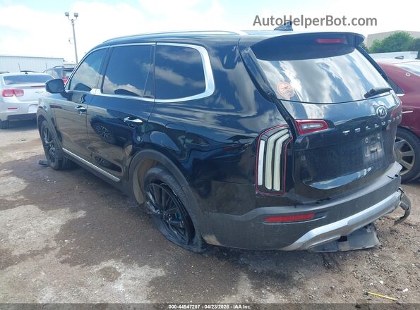 5XYP54HC3LG033143 2020 KIA TELLURIDE Черный Задняя левая четверть