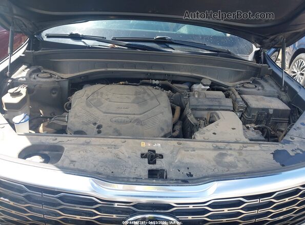 5XYP54HC3LG033143 2020 KIA TELLURIDE Черный Вид сзади