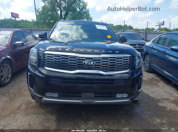 5XYP54HC3LG033143 2020 KIA TELLURIDE Черный Вид щитка приборов