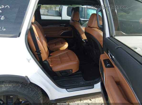 5XYP5DGC0RG445305 2024 KIA TELLURIDE White VIN sticker view