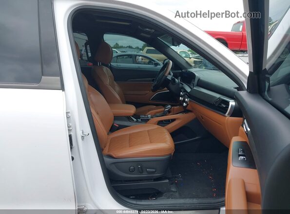 5XYP5DGC0RG561944 2024 KIA TELLURIDE White წინა სალონის ხედი