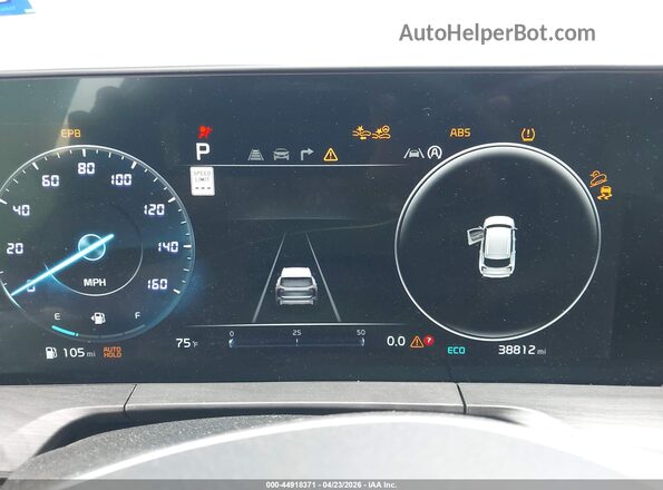 5XYP5DGC2RG532350 2024 KIA TELLURIDE Gray Вид задніх сидінь