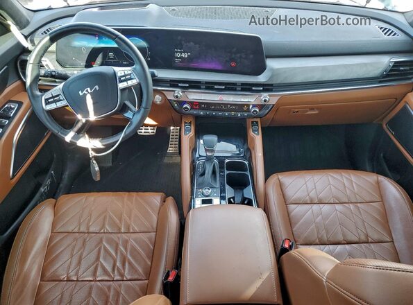 5XYP5DGC8RG502799 2024 KIA TELLURIDE Blue Առջևի վահանակի տեսք