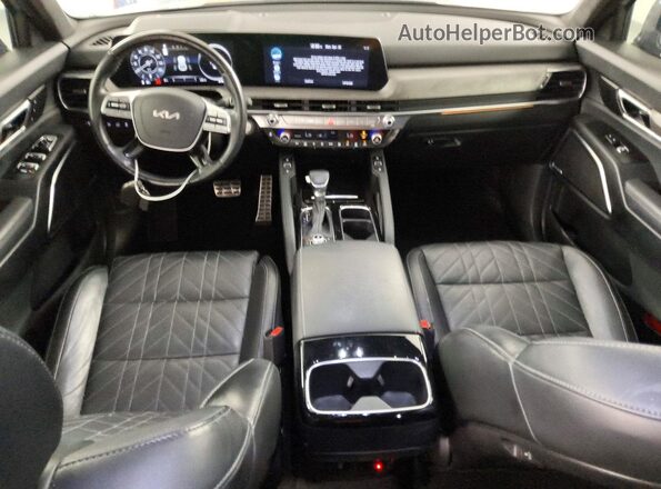 5XYP5DGC9RG437347 2024 KIA TELLURIDE Серый Вид панели приборов