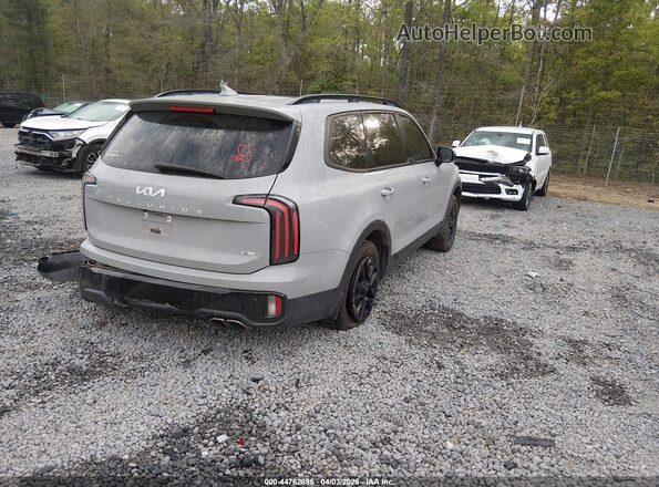 5XYP5DGCXRG460846 2024 KIA TELLURIDE Серый Задняя правая четверть