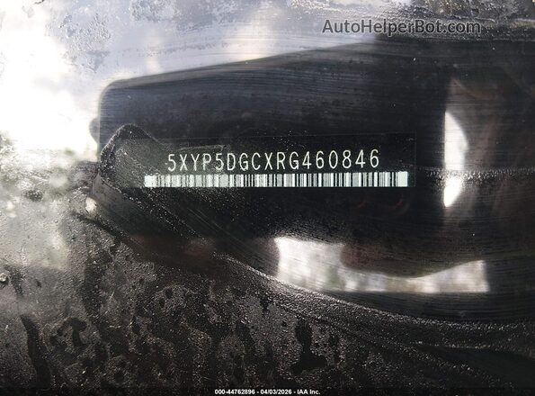 5XYP5DGCXRG460846 2024 KIA TELLURIDE Серый Вид подкапотного пространства