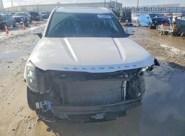 5XYP5DHC1NG206340 2022 KIA TELLURIDE White წინა ხედი