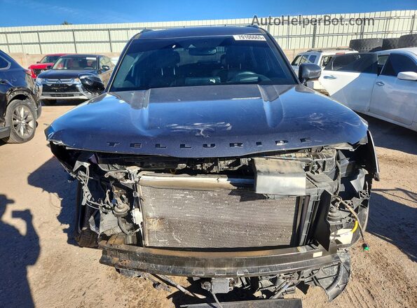 5XYP5DHC4NG288600 2022 KIA TELLURIDE Black Widok z przodu