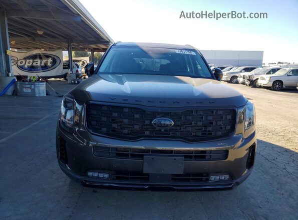 5XYP5DHC5MG132029 2021 KIA TELLURIDE Brown Դիմացի տեսք