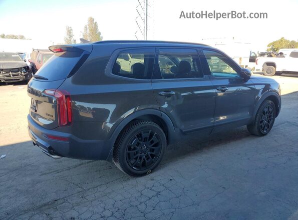 5XYP5DHC5MG132029 2021 KIA TELLURIDE Brown Հետևի աջ