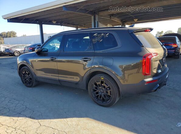 5XYP5DHC5MG132029 2021 KIA TELLURIDE Brown Հետևի ձախ