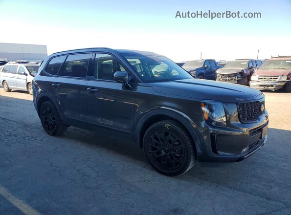 5XYP5DHC5MG132029 2021 KIA TELLURIDE Brown Առջևի աջ