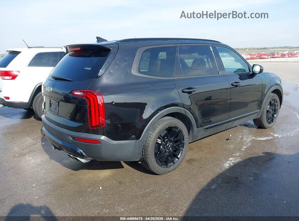 5XYP5DHC8NG270875 2022 KIA TELLURIDE Black Tył prawy