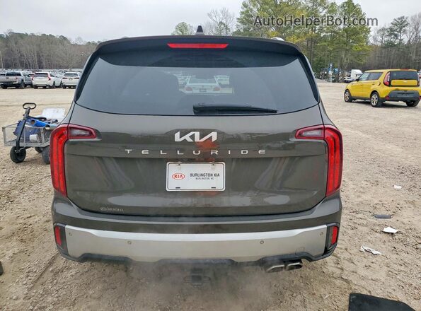 5XYP64GC3RG419603 2024 KIA TELLURIDE Brown Vista trasera