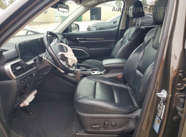 5XYP64GC3RG419603 2024 KIA TELLURIDE Brown Vista interior delantera
