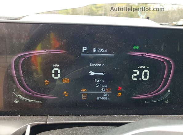 5XYP64GC3RG419603 2024 KIA TELLURIDE Brown Vista del cuadro de instrumentos