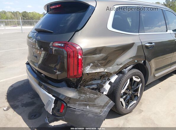 5XYP64GC7RG505397 2024 KIA TELLURIDE Brown Vista frontal