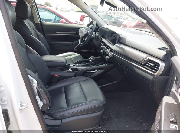 5XYP64GC8RG562997 2024 KIA TELLURIDE White წინა სალონის ხედი