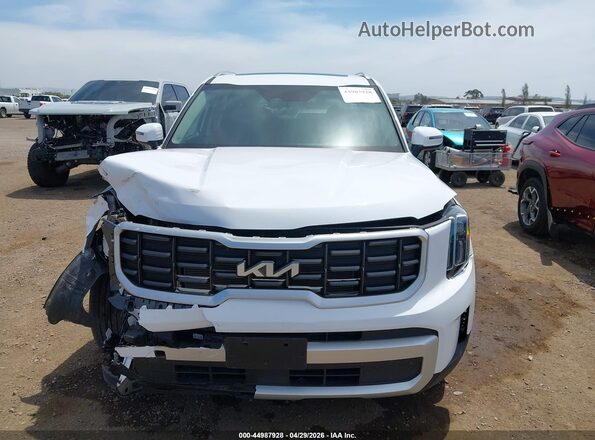 5XYP64GC8RG562997 2024 KIA TELLURIDE White ხელსაწყოთა პანელის ხედი