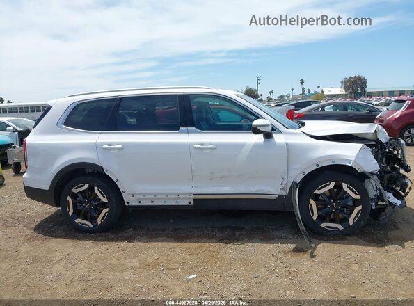 5XYP64GC8RG562997 2024 KIA TELLURIDE White უკანა სალონის ხედი