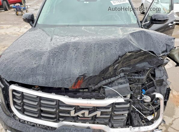 5XYP6DGC2RG476584 2024 KIA TELLURIDE Black Vista del compartimento del motor