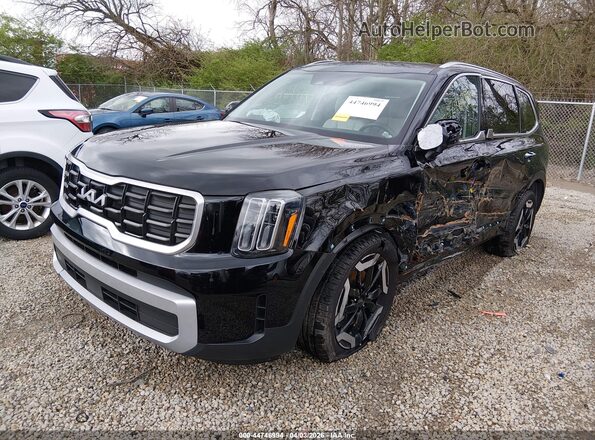 5XYP6DGC3RG440385 2024 KIA TELLURIDE Black Передня ліва чверть