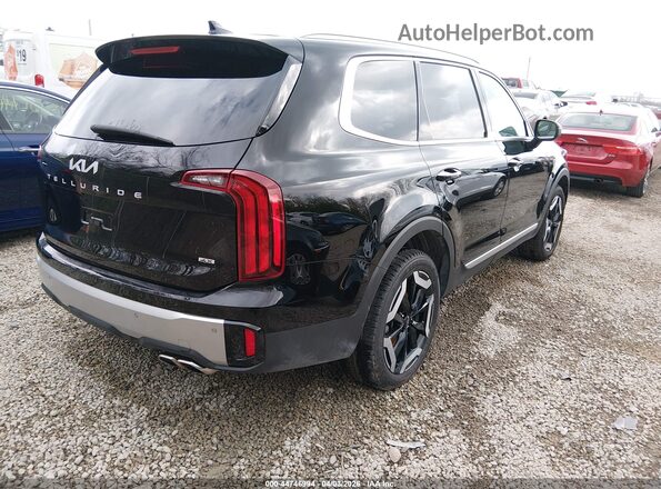 5XYP6DGC3RG440385 2024 KIA TELLURIDE Black Задня права чверть