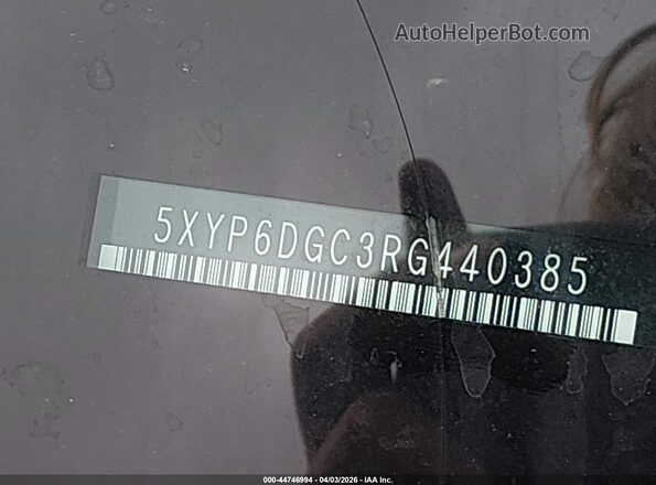 5XYP6DGC3RG440385 2024 KIA TELLURIDE Black Вид підкапотного простору