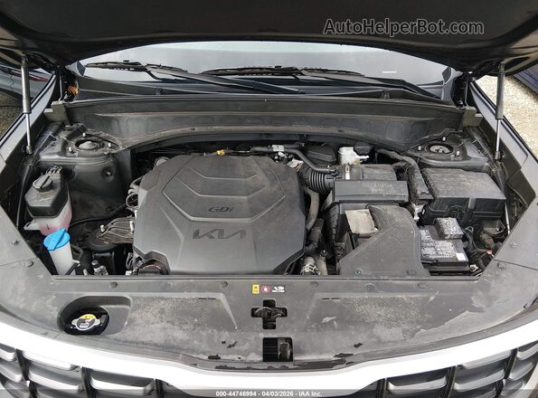 5XYP6DGC3RG440385 2024 KIA TELLURIDE Black Вид ззаду