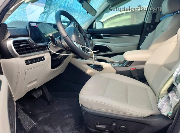 5XYP6DGC4SG723688 2025 KIA TELLURIDE White Սալոնի դիմացի տեսք