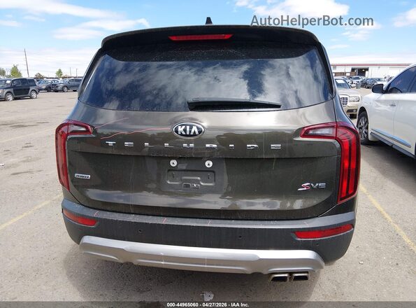 5XYP6DHC4LG037103 2020 KIA TELLURIDE Green 