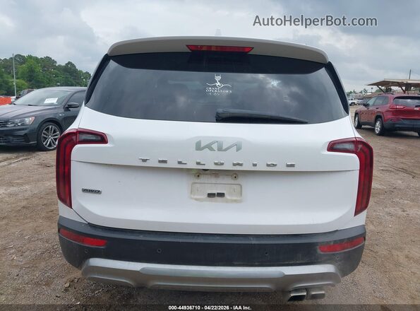 5XYP6DHC5NG223185 2022 KIA TELLURIDE White 